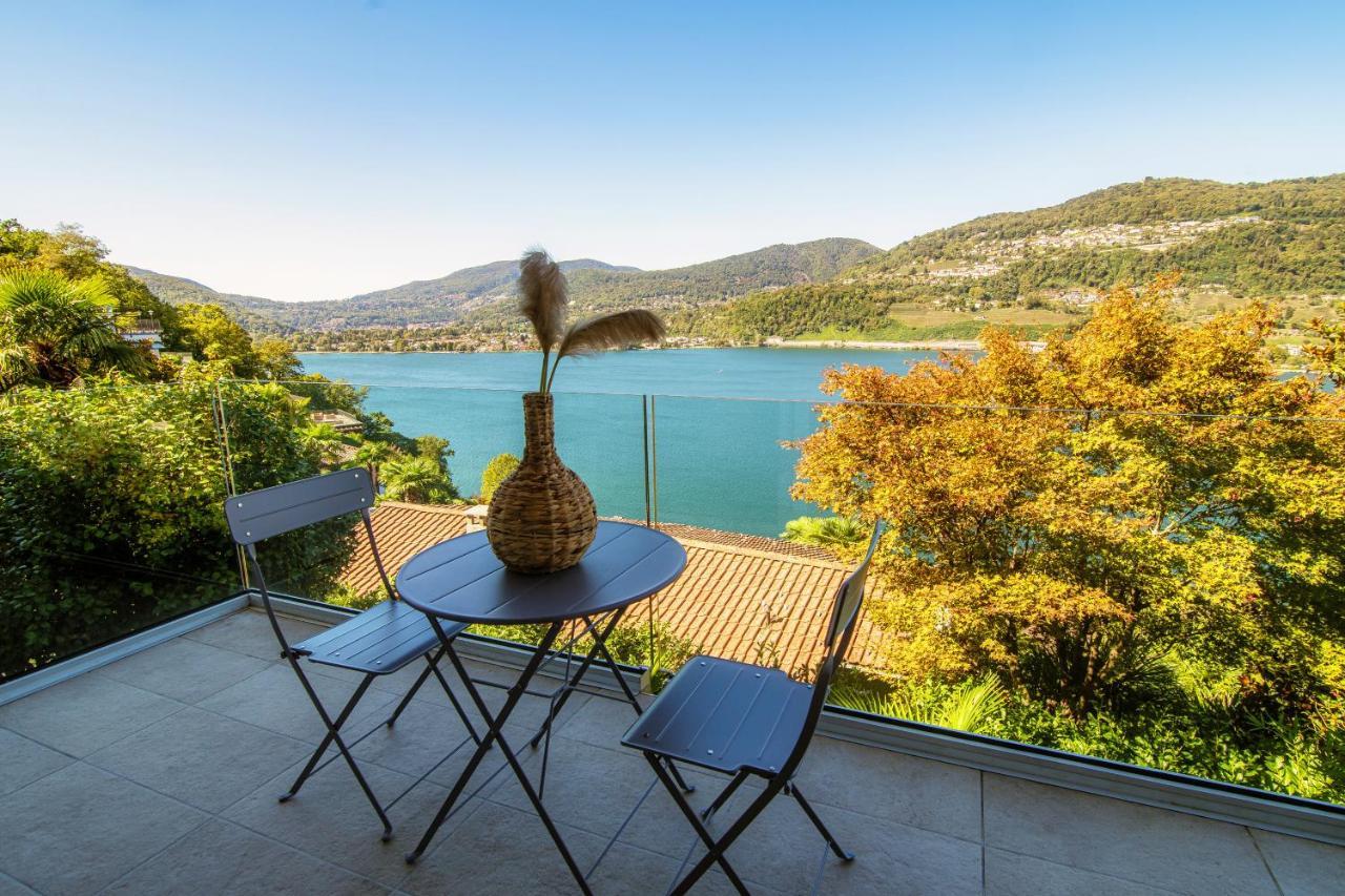 La Palma 1 By Quokka 360 - Modern Panoramic Lake View Flat Montagnola Dış mekan fotoğraf