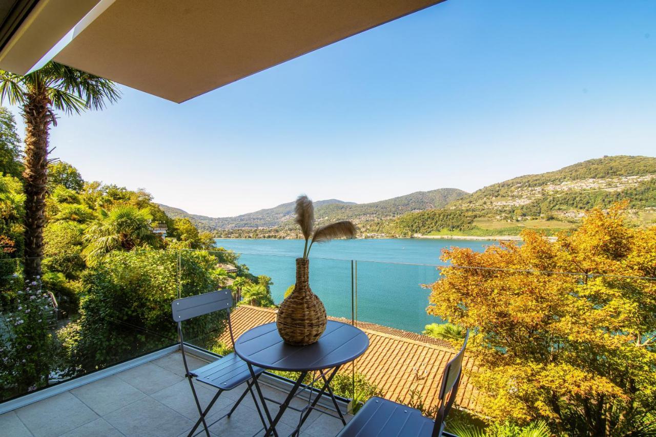 La Palma 1 By Quokka 360 - Modern Panoramic Lake View Flat Montagnola Dış mekan fotoğraf